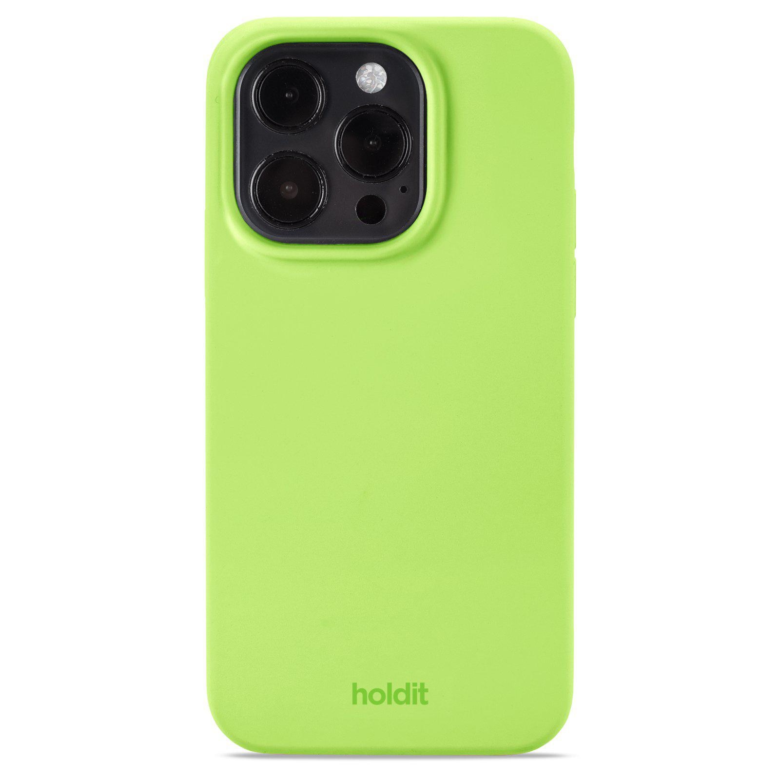 Silikonskal iPhone 14 Pro Acid Green