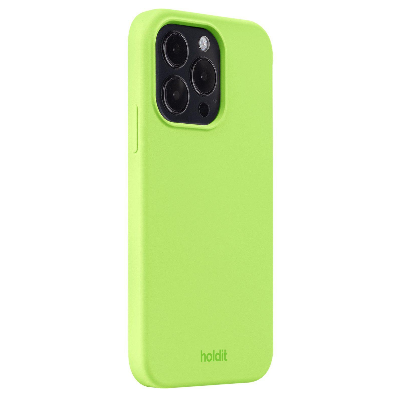 Silikonskal iPhone 14 Pro Acid Green