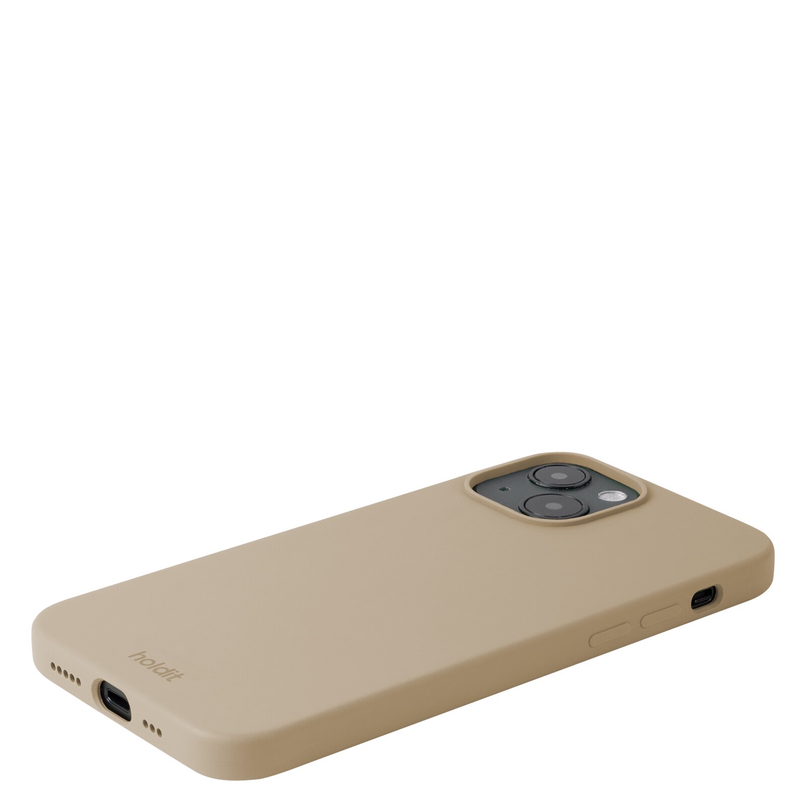 Silikonskal iPhone 14 Latte Beige