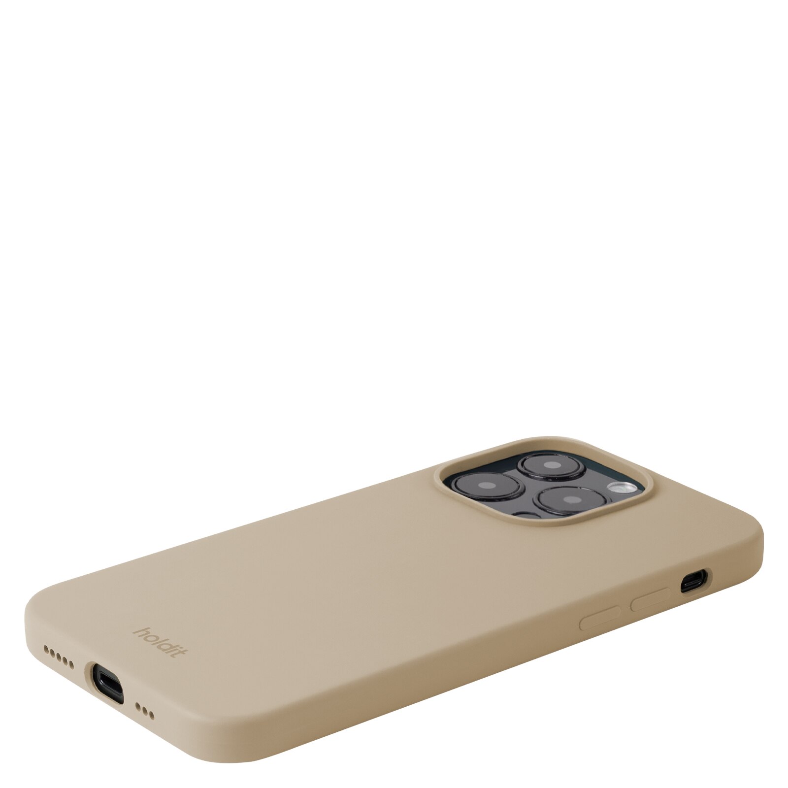 Silikonskal iPhone 14 Pro Latte Beige