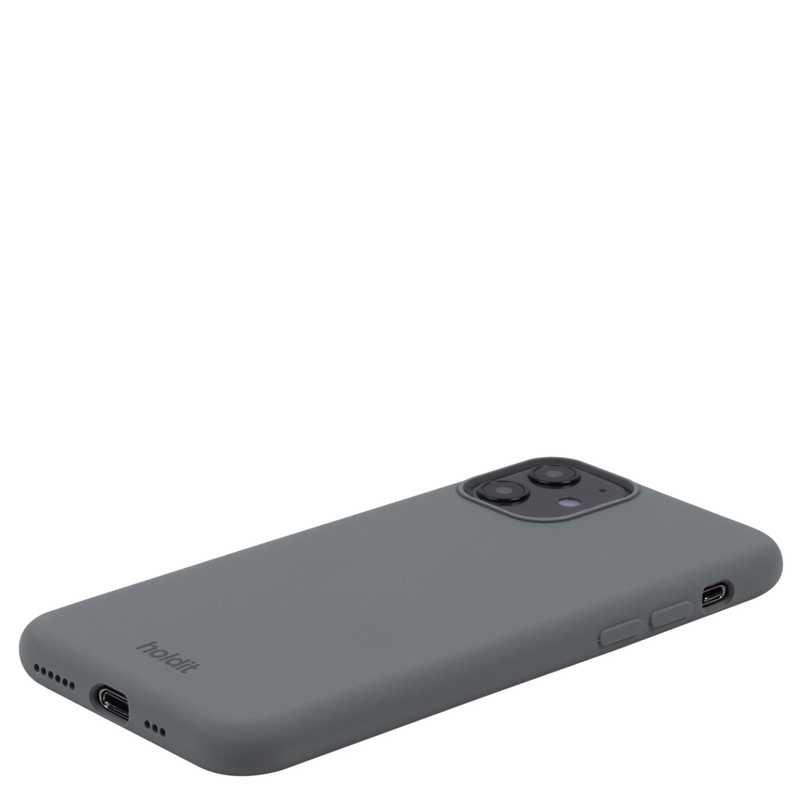 Silikonskal iPhone 11 Space Gray