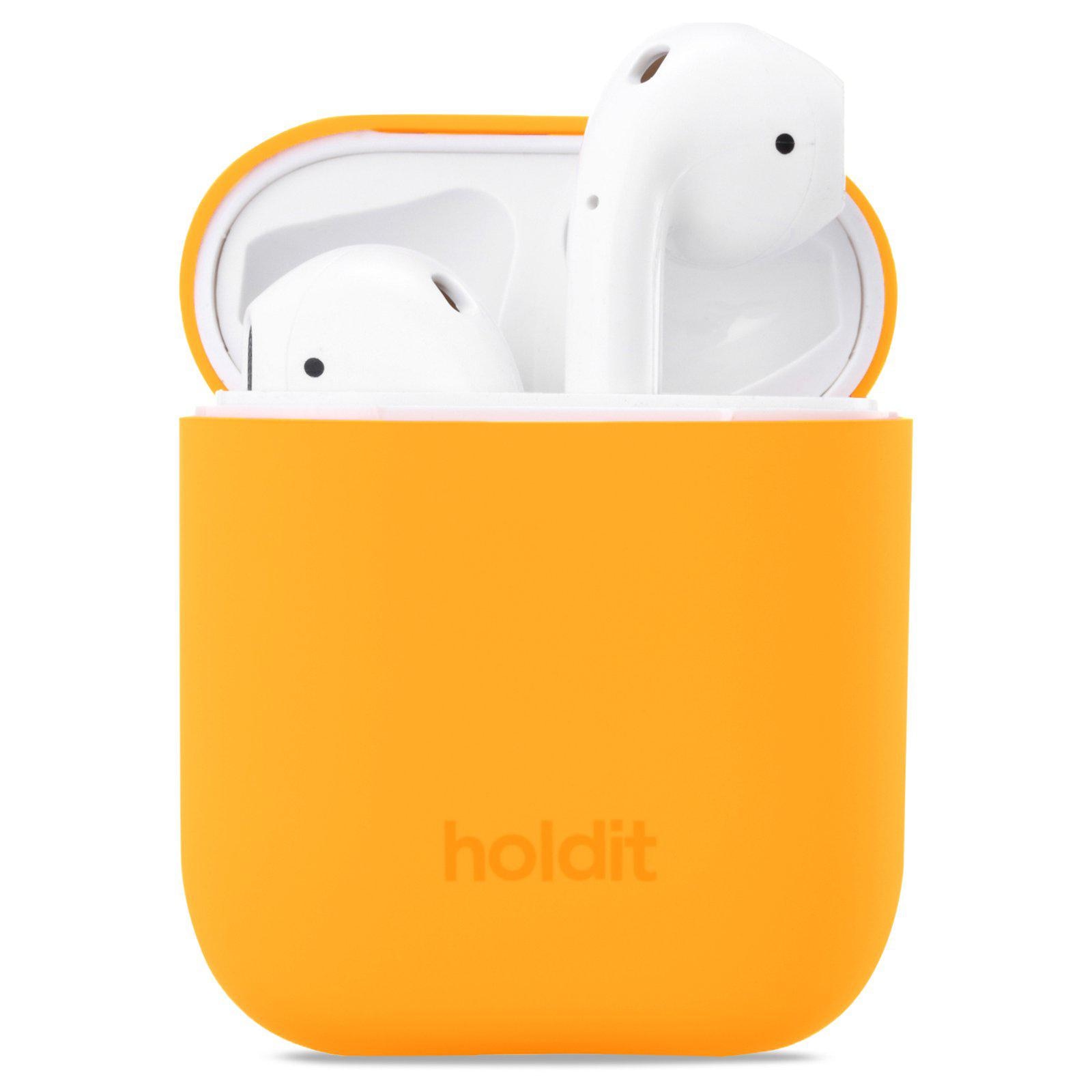 Silikonfodral Apple AirPods Orange Juice