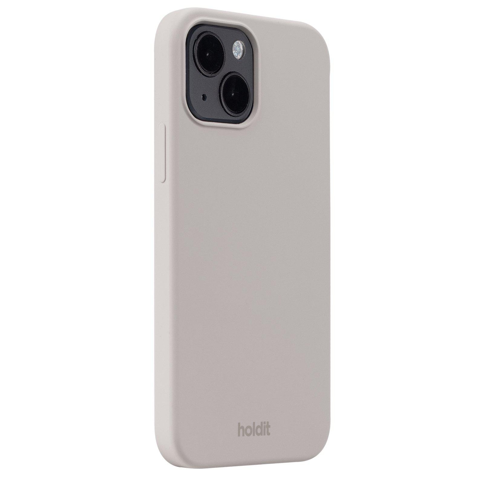 Silikonskal iPhone 15 Taupe