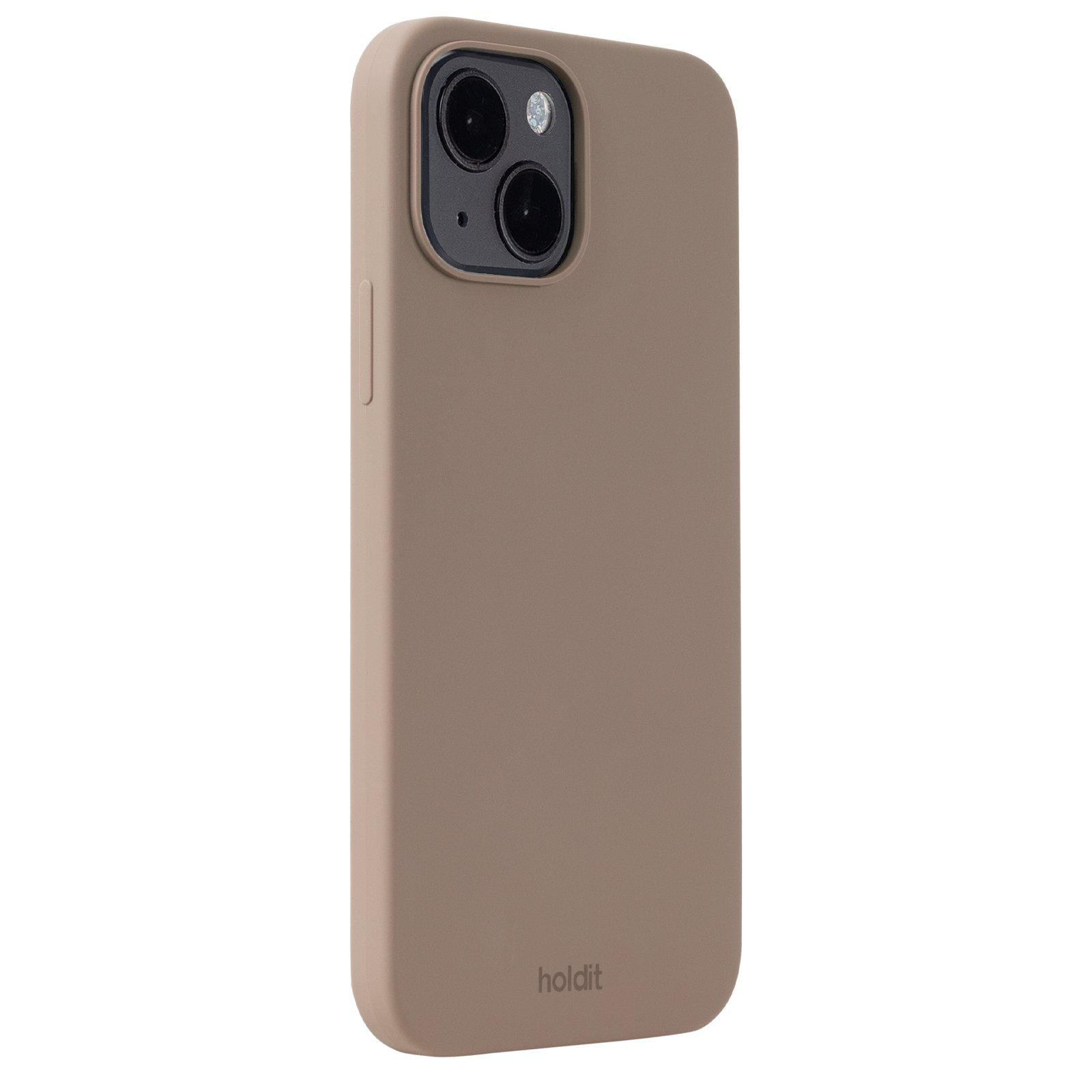 Silikonskal iPhone 15 Mocha Brown