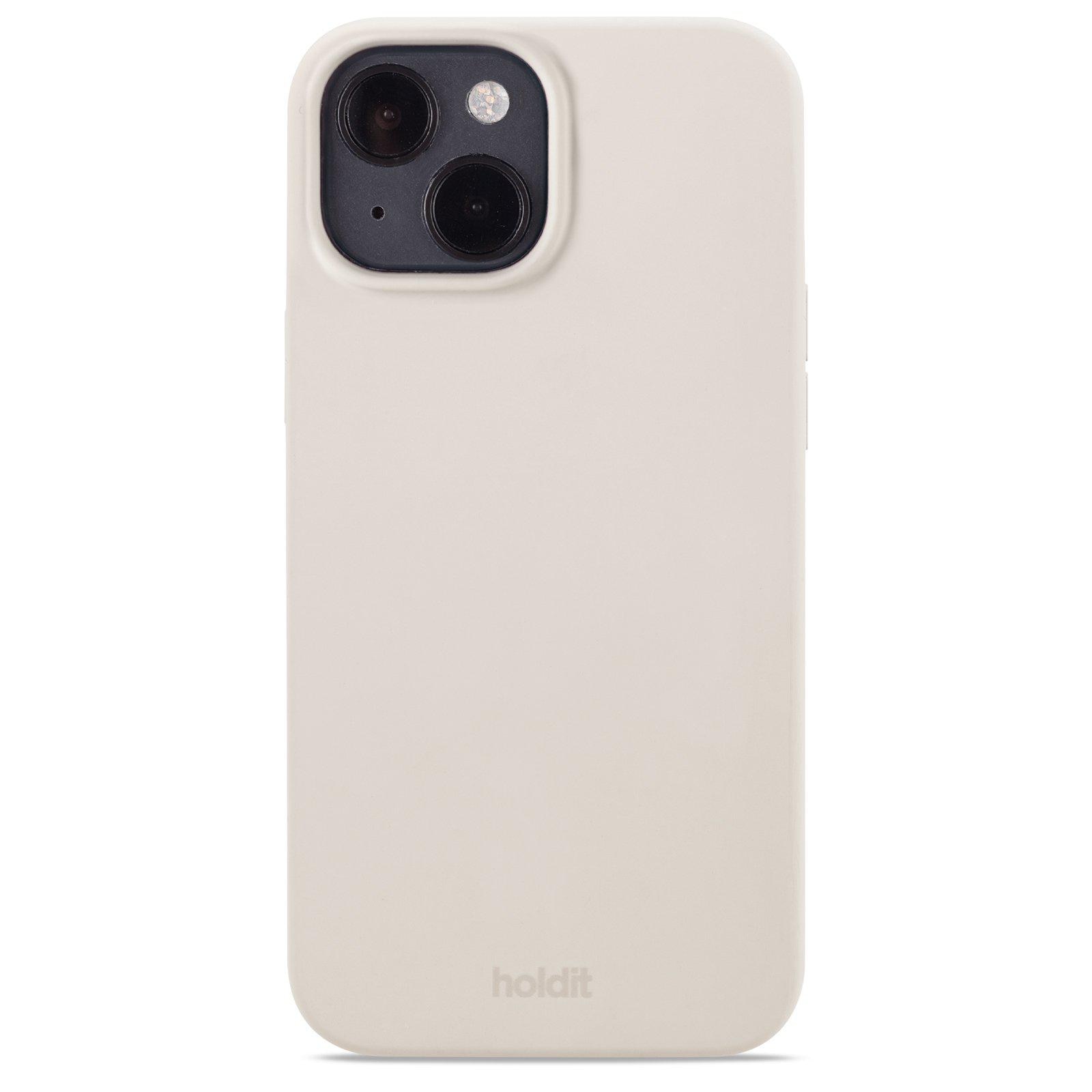 Silikonskal iPhone 15 Light Beige