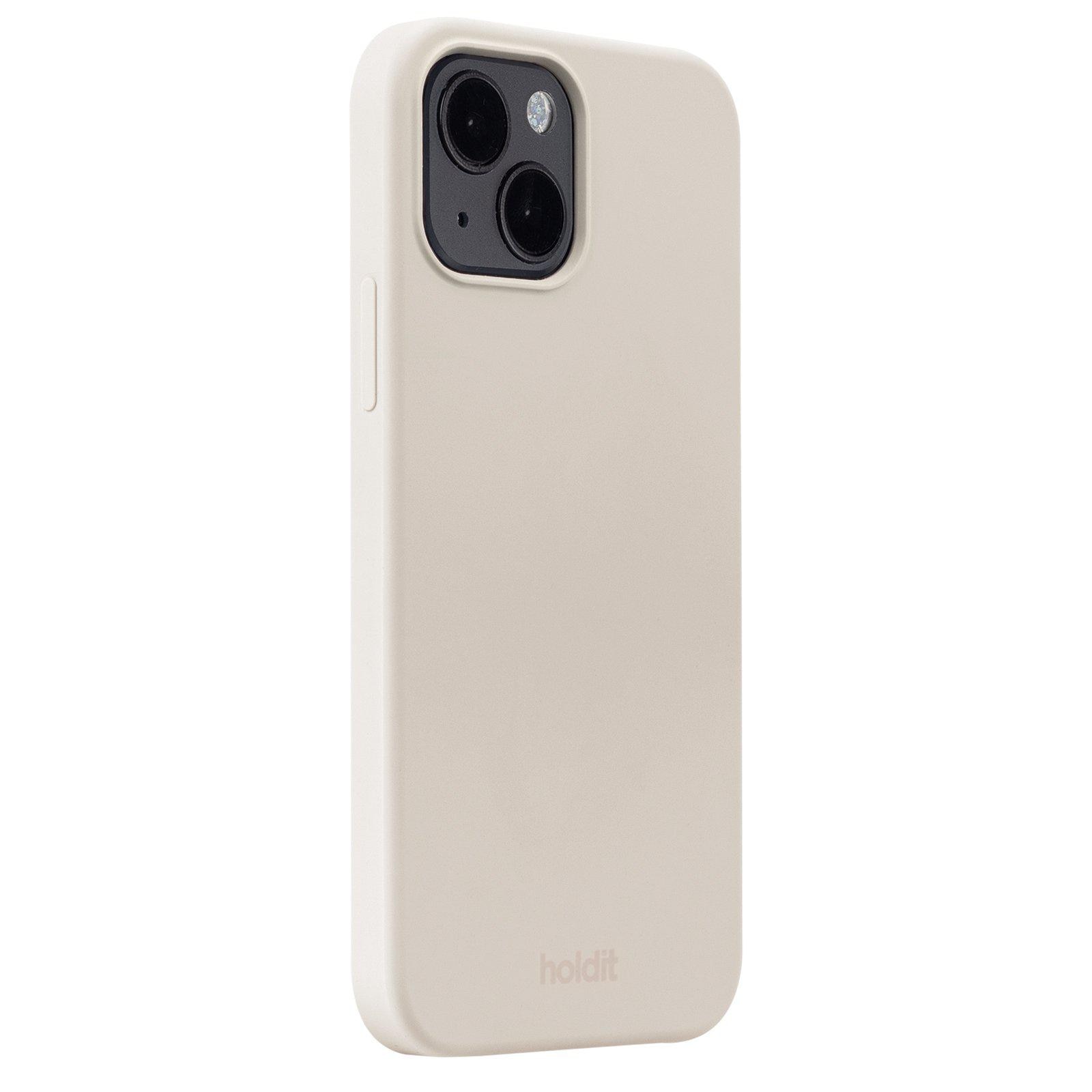 Silikonskal iPhone 15 Light Beige