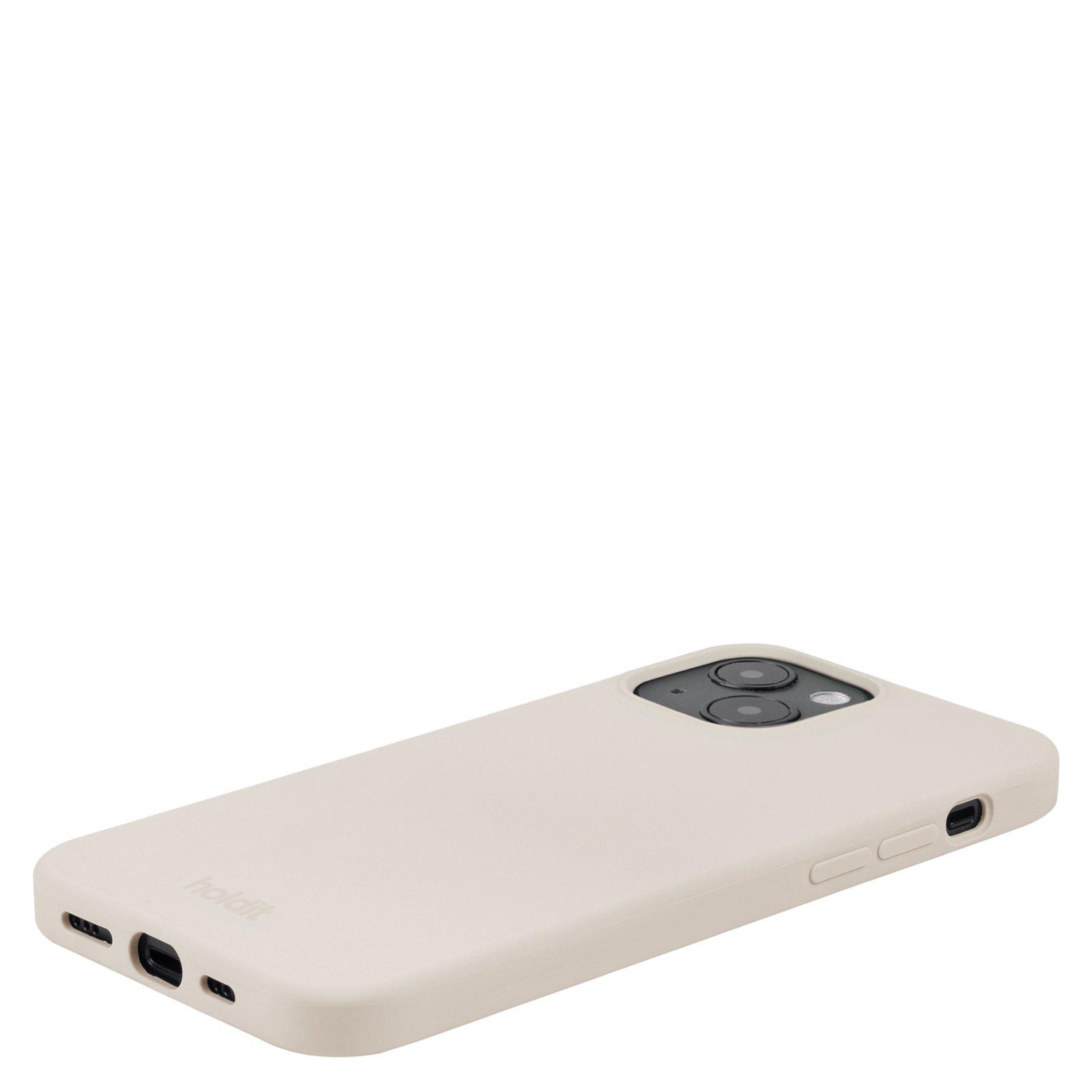 Silikonskal iPhone 15 Light Beige