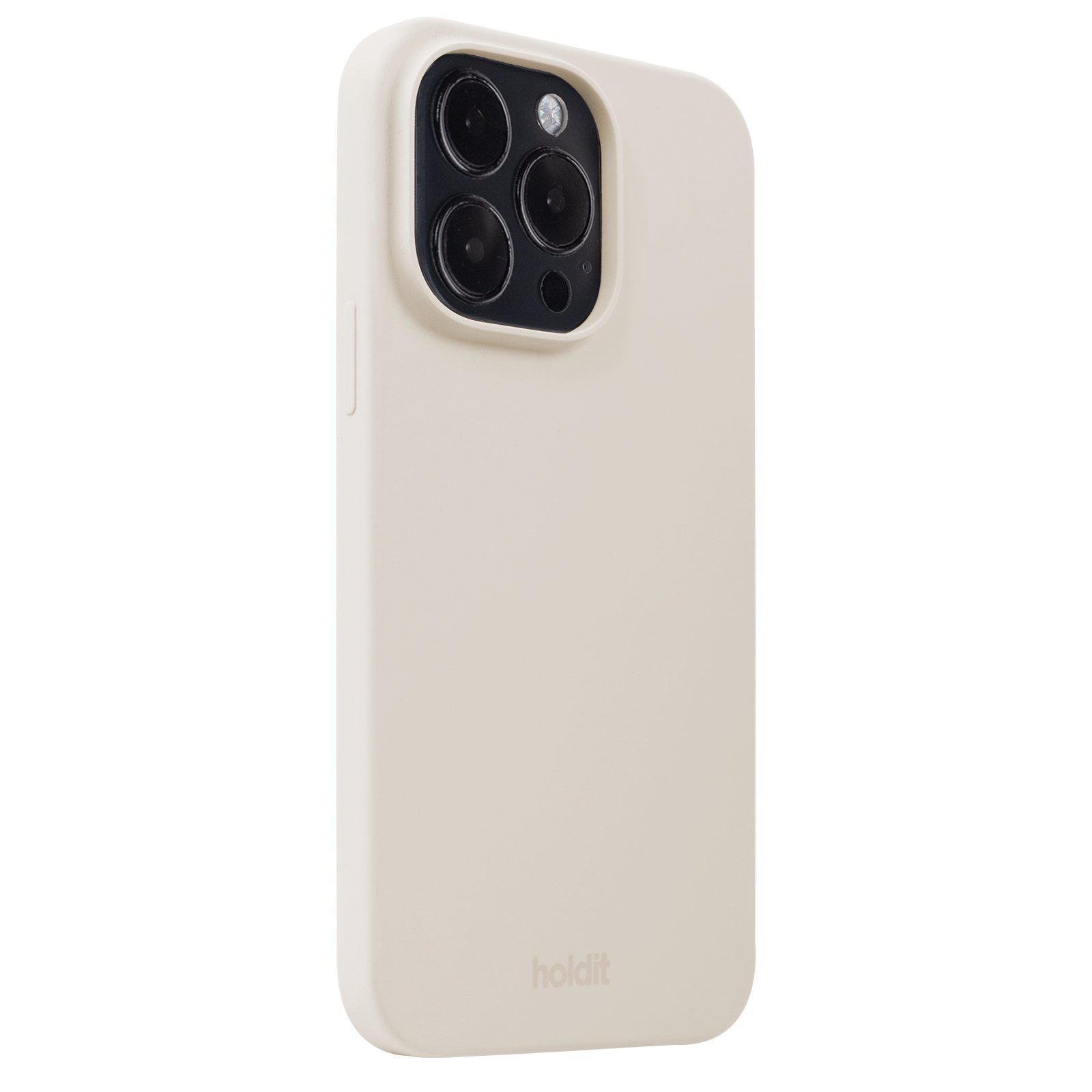 Silikonskal iPhone 15 Pro Light Beige