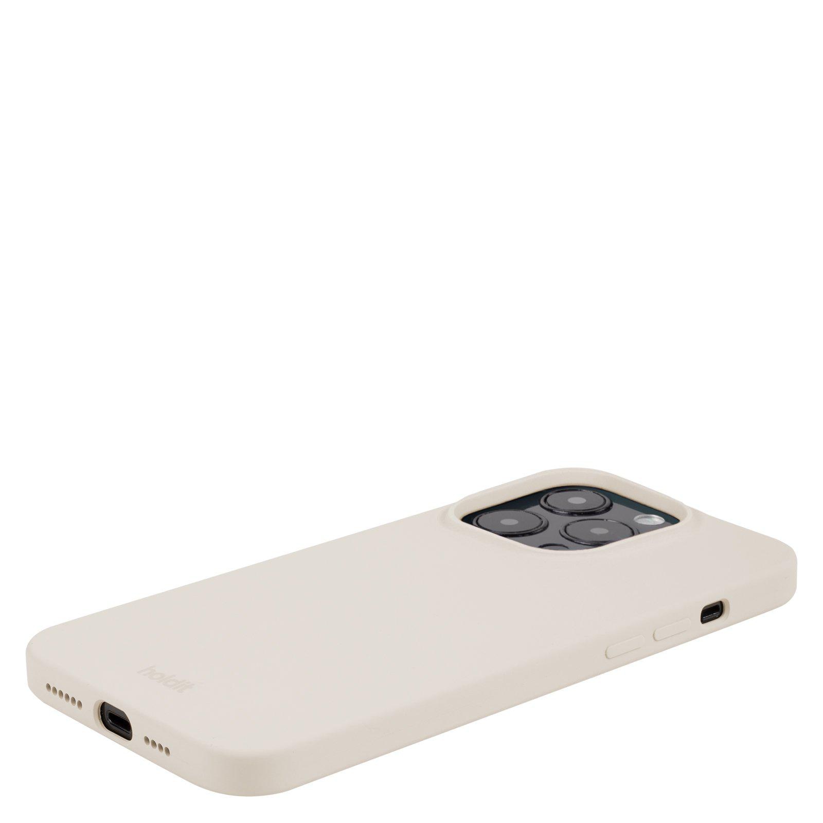 Silikonskal iPhone 15 Pro Light Beige