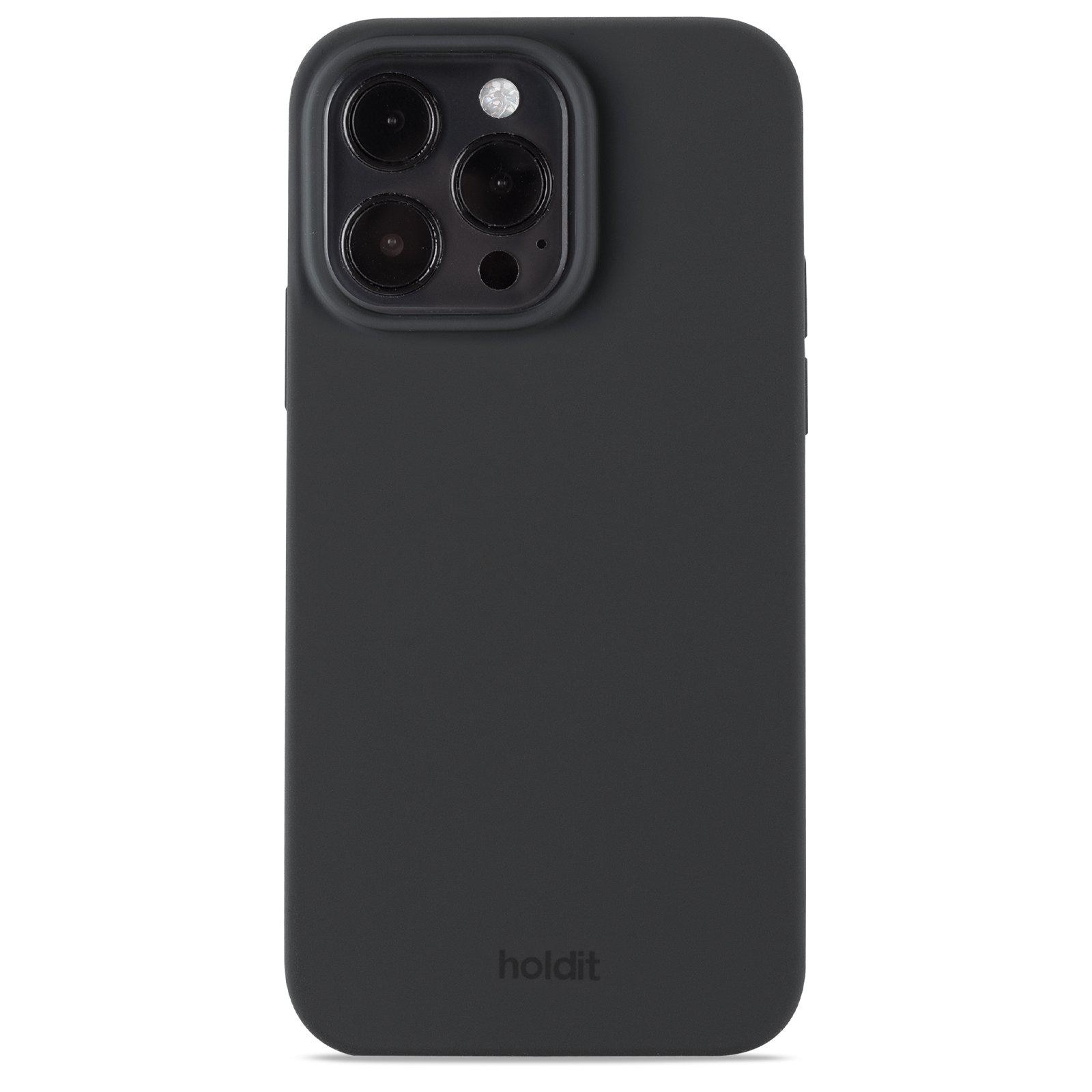 Silikonskal Apple iPhone 15 Pro Max Svart