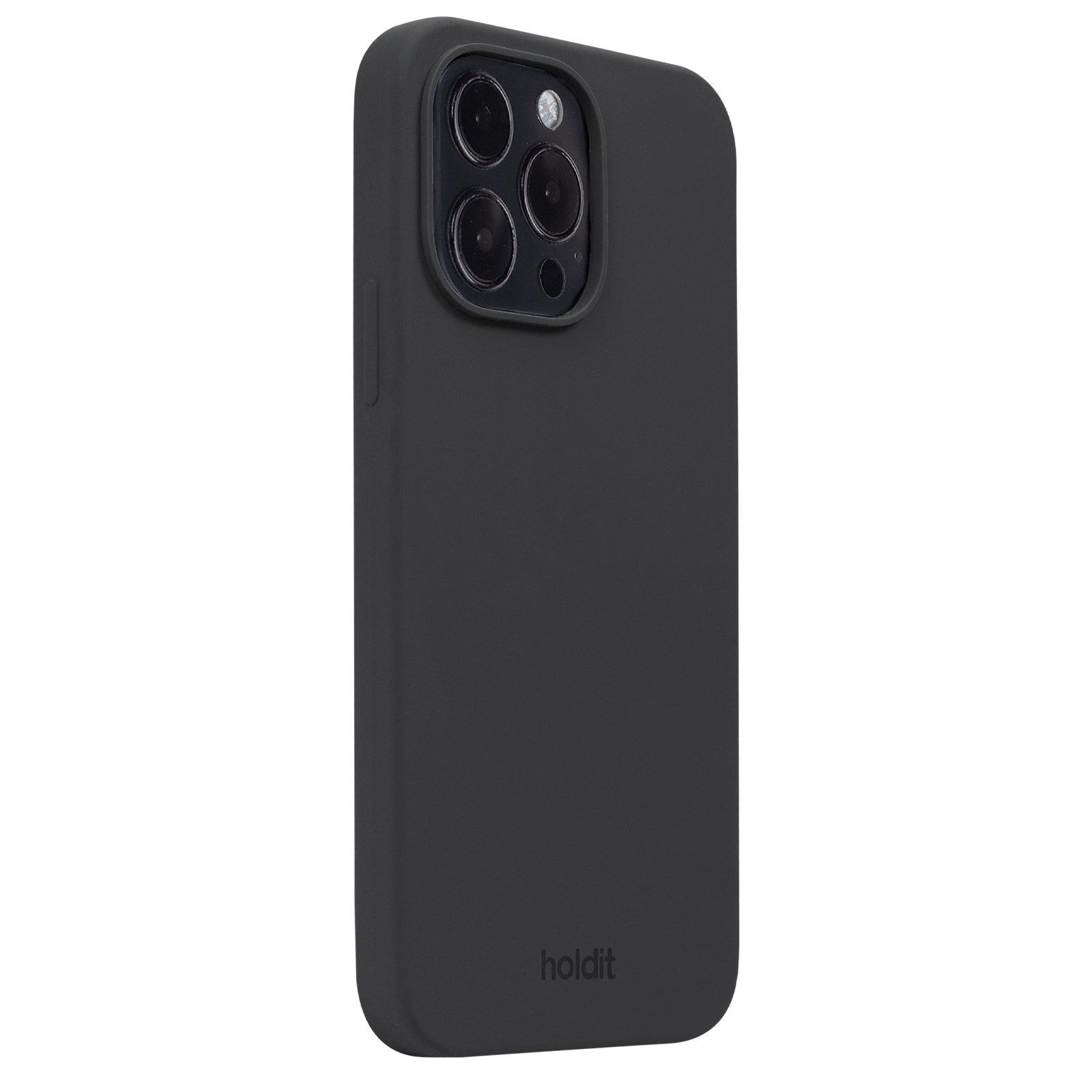 Silikonskal Apple iPhone 15 Pro Max Svart
