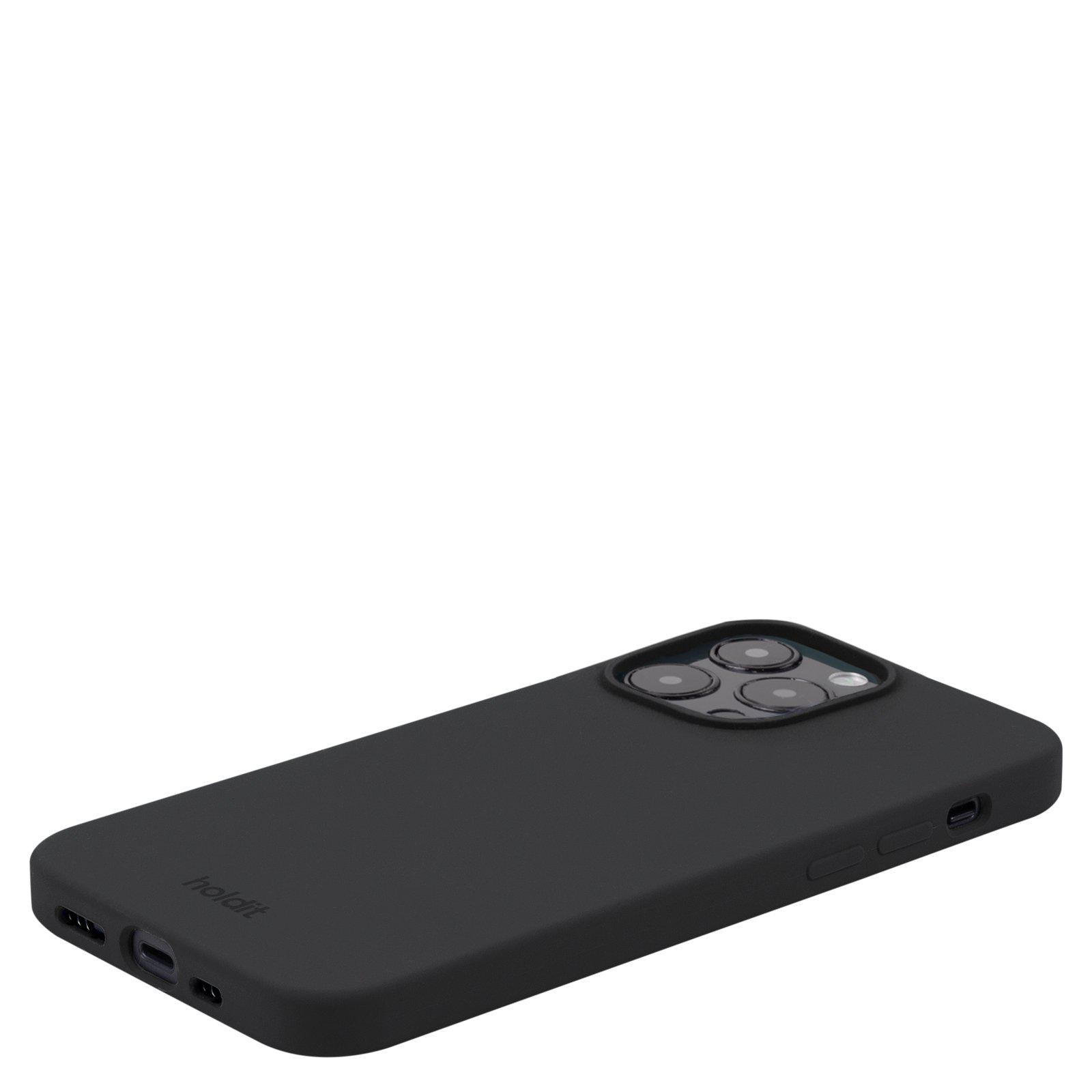 Silikonskal Apple iPhone 15 Pro Max Svart