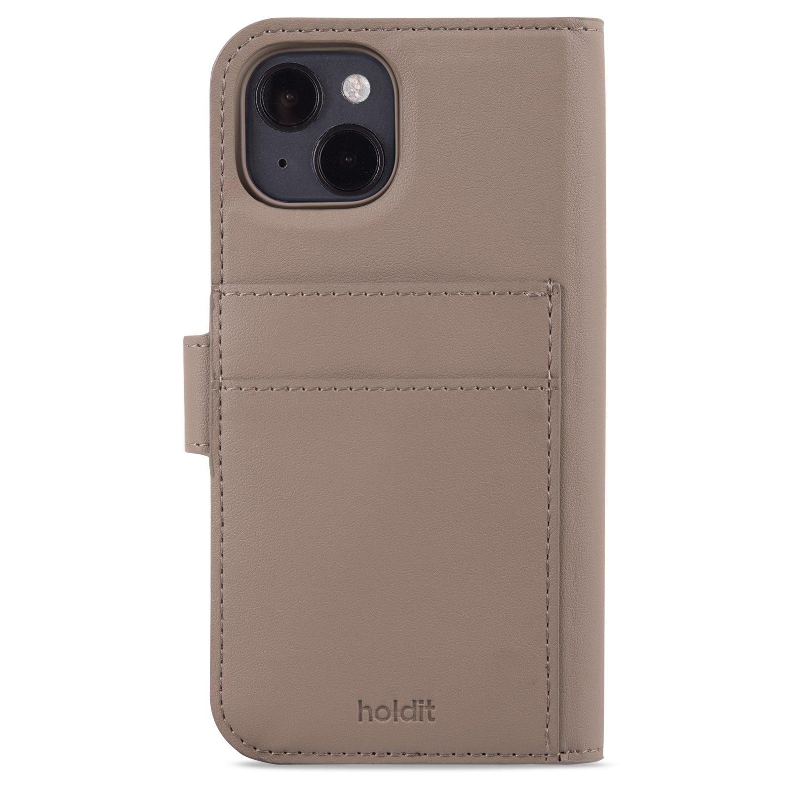 Plånboksfodral Magnet Plus iPhone 15 Mocha Brown