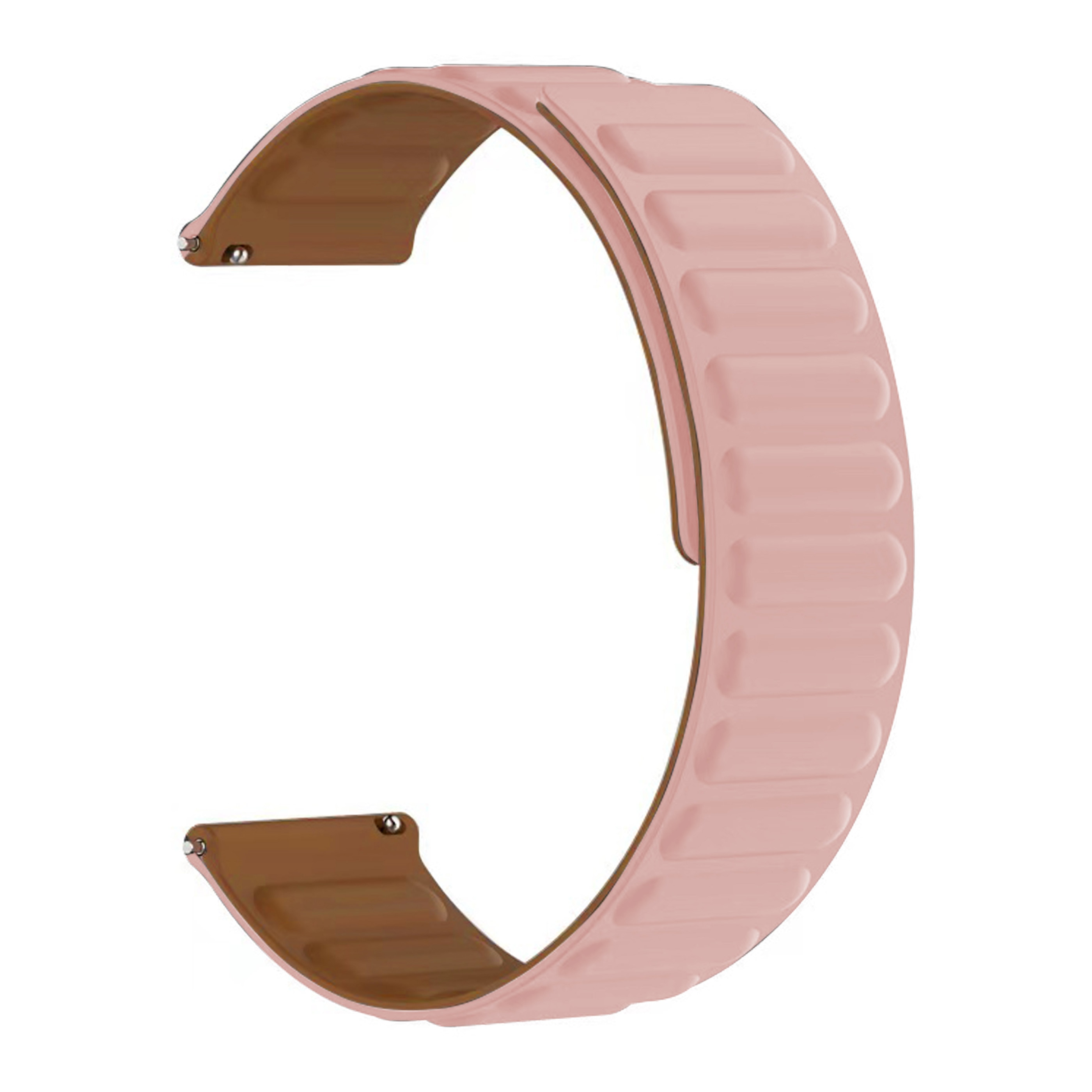 Magnetiskt silikonarmband Garmin Forerunner 55 rosa