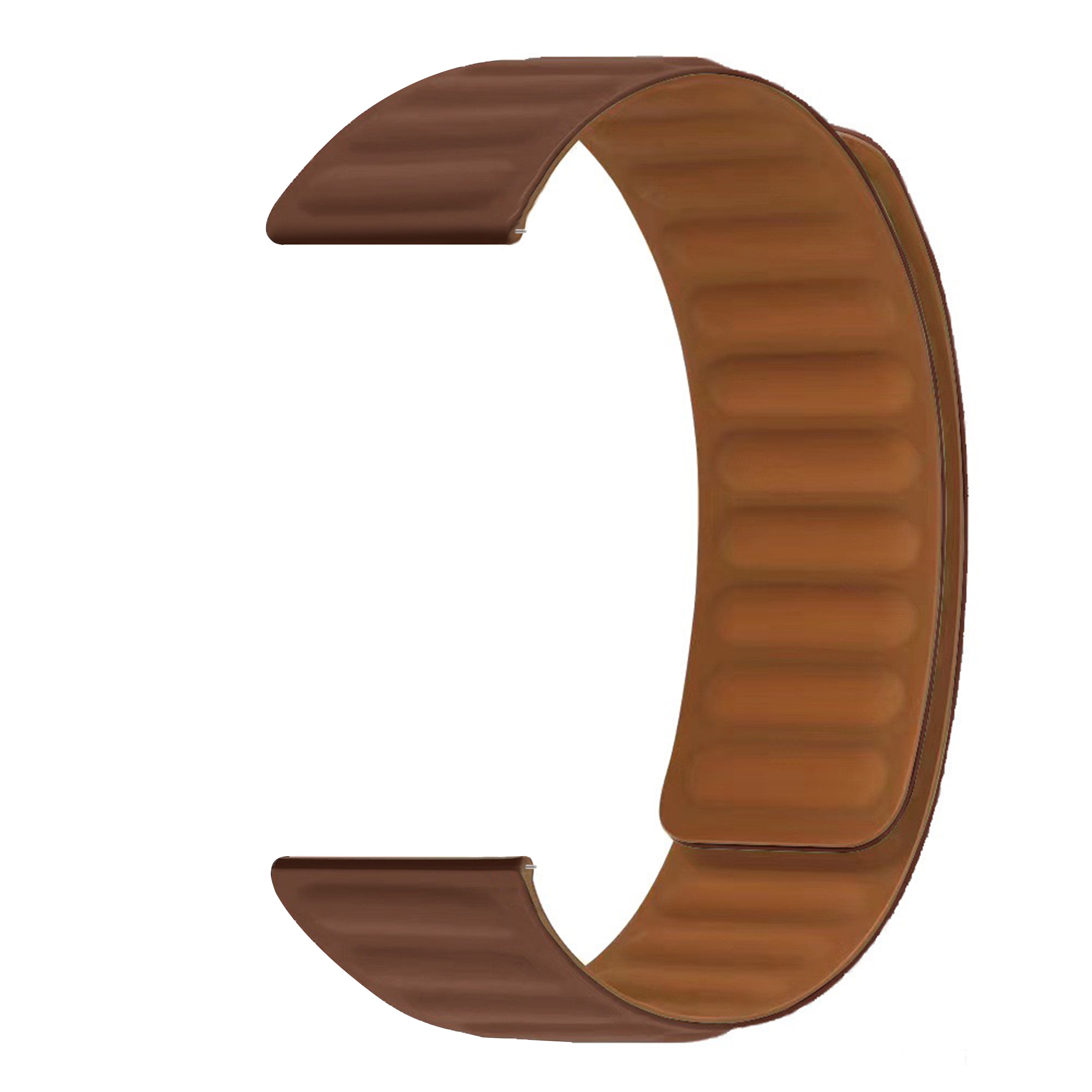 Magnetiskt silikonarmband OnePlus Watch 2 brun