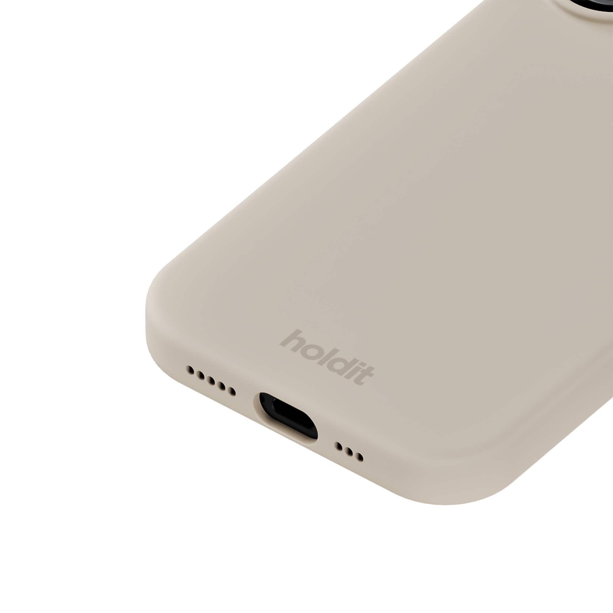 Silikonskal iPhone 17 Light Beige