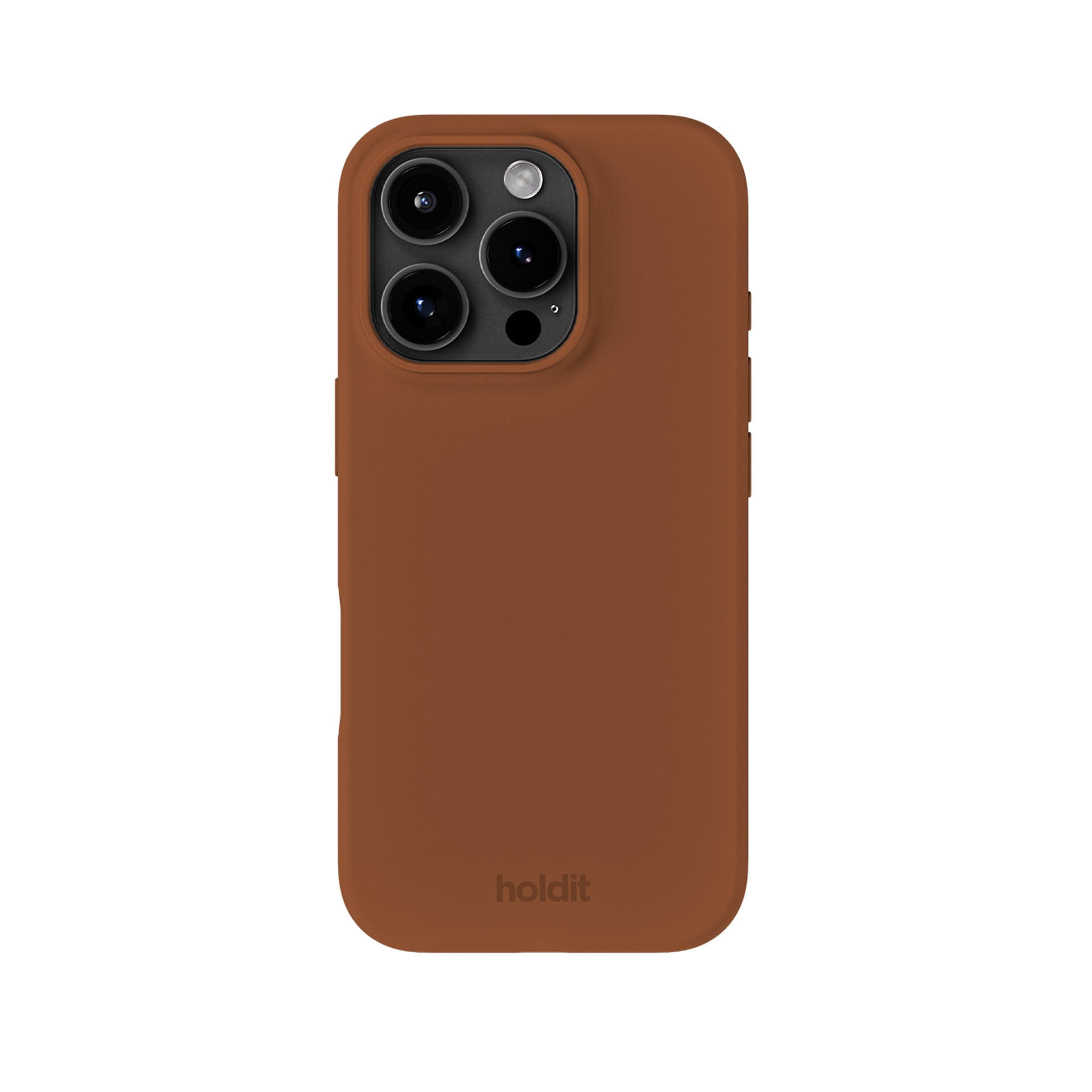 Silikonskal iPhone 16 Pro Almond Brown