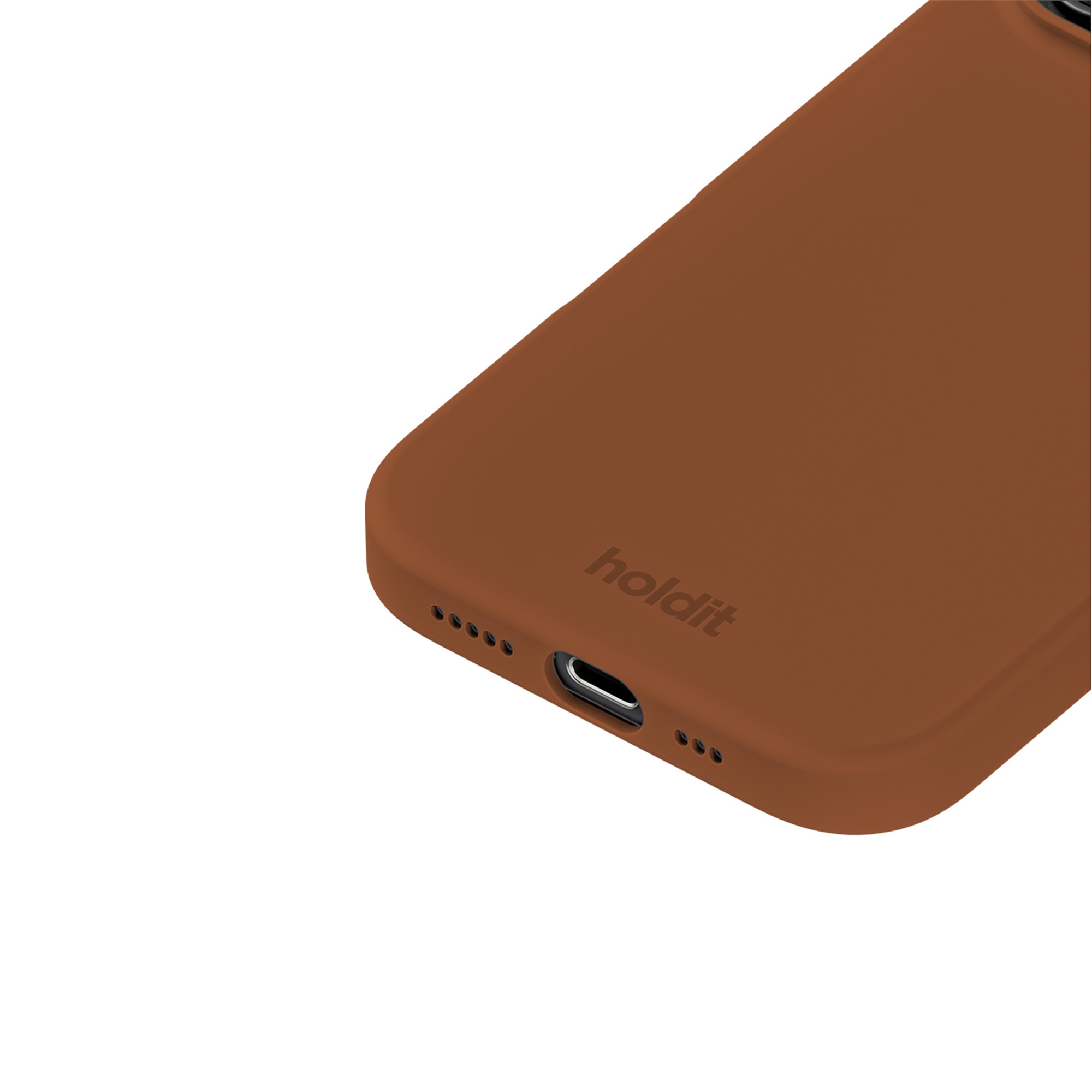 Silikonskal iPhone 16 Pro Almond Brown