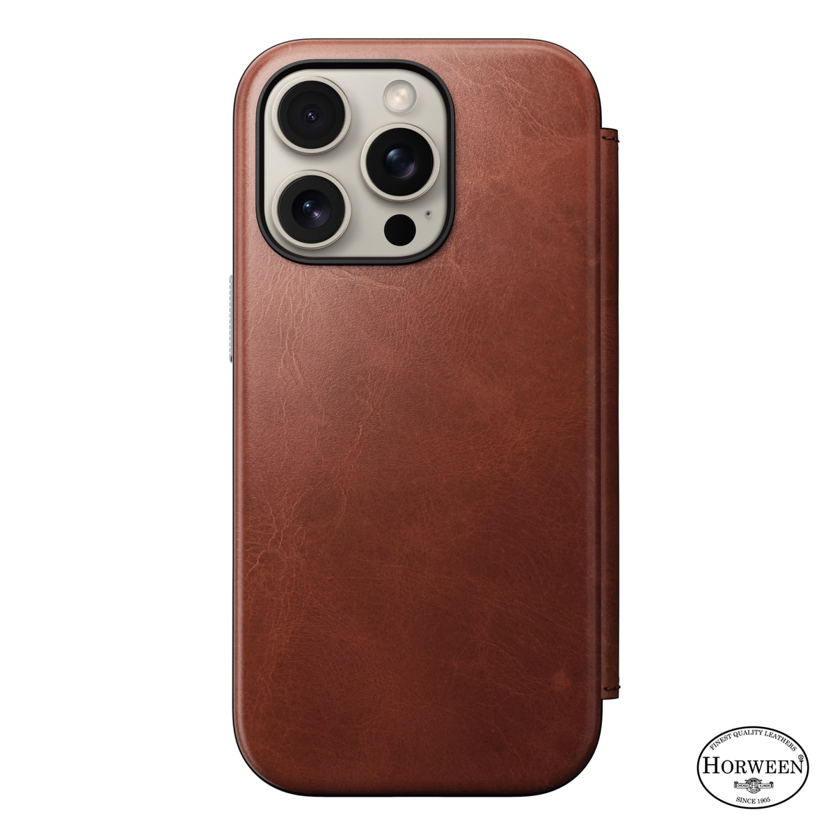 iPhone 16 Pro Modern Horween Leather Folio MagSafe Olde Dublin