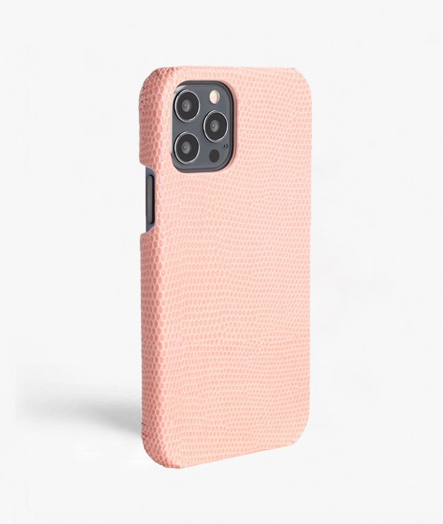 Skal iPhone 12/iPhone 12 Pro Lizard Rosa