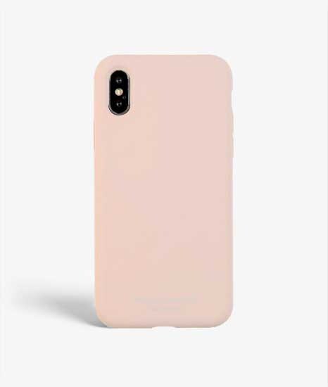 S.C iPhone X/XS Silicone Dusty Pink