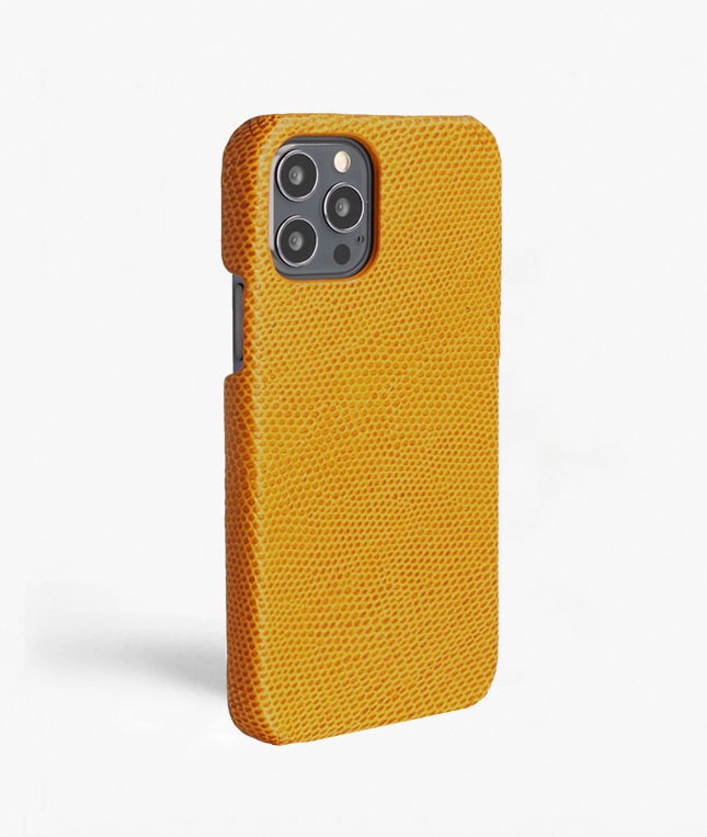 Skal iPhone 12/iPhone 12 Pro Lizard Gul