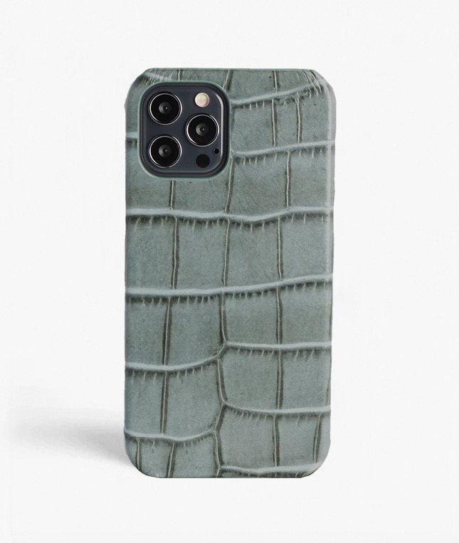Skal iPhone 12 Pro Max Croco Teal