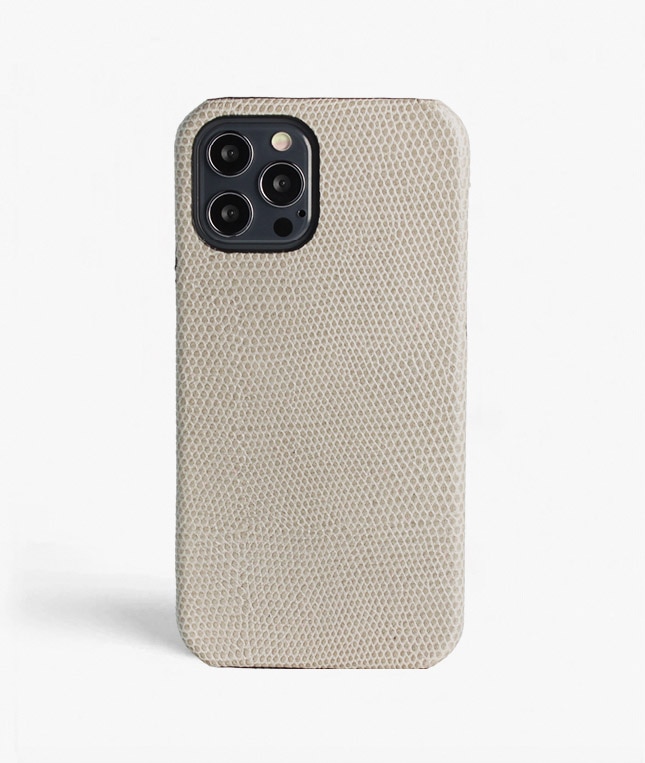 Skal iPhone 12/iPhone 12 Pro Lizard Grå