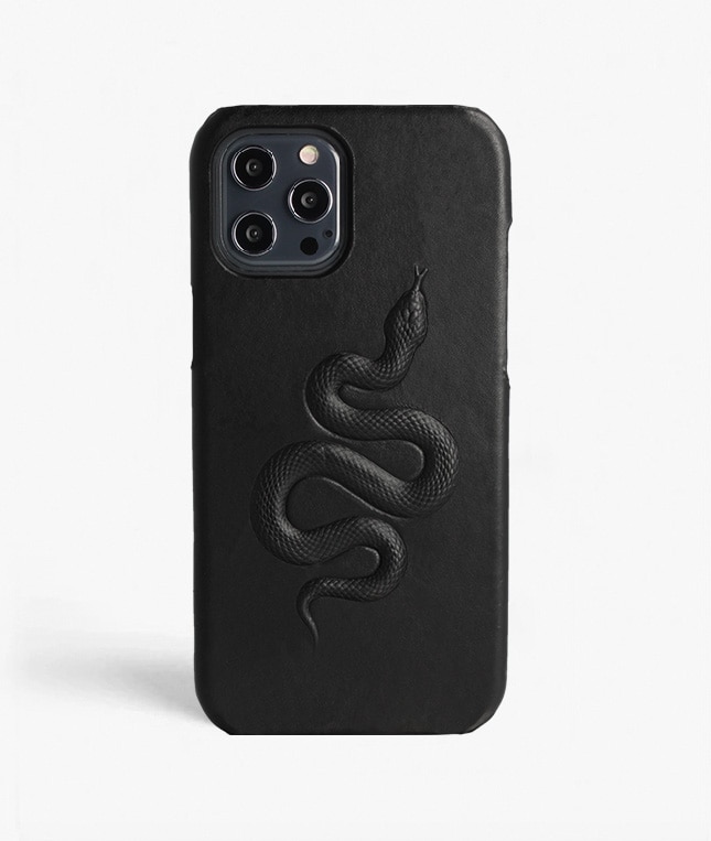 Skal iPhone 12 Pro Max Snake Black