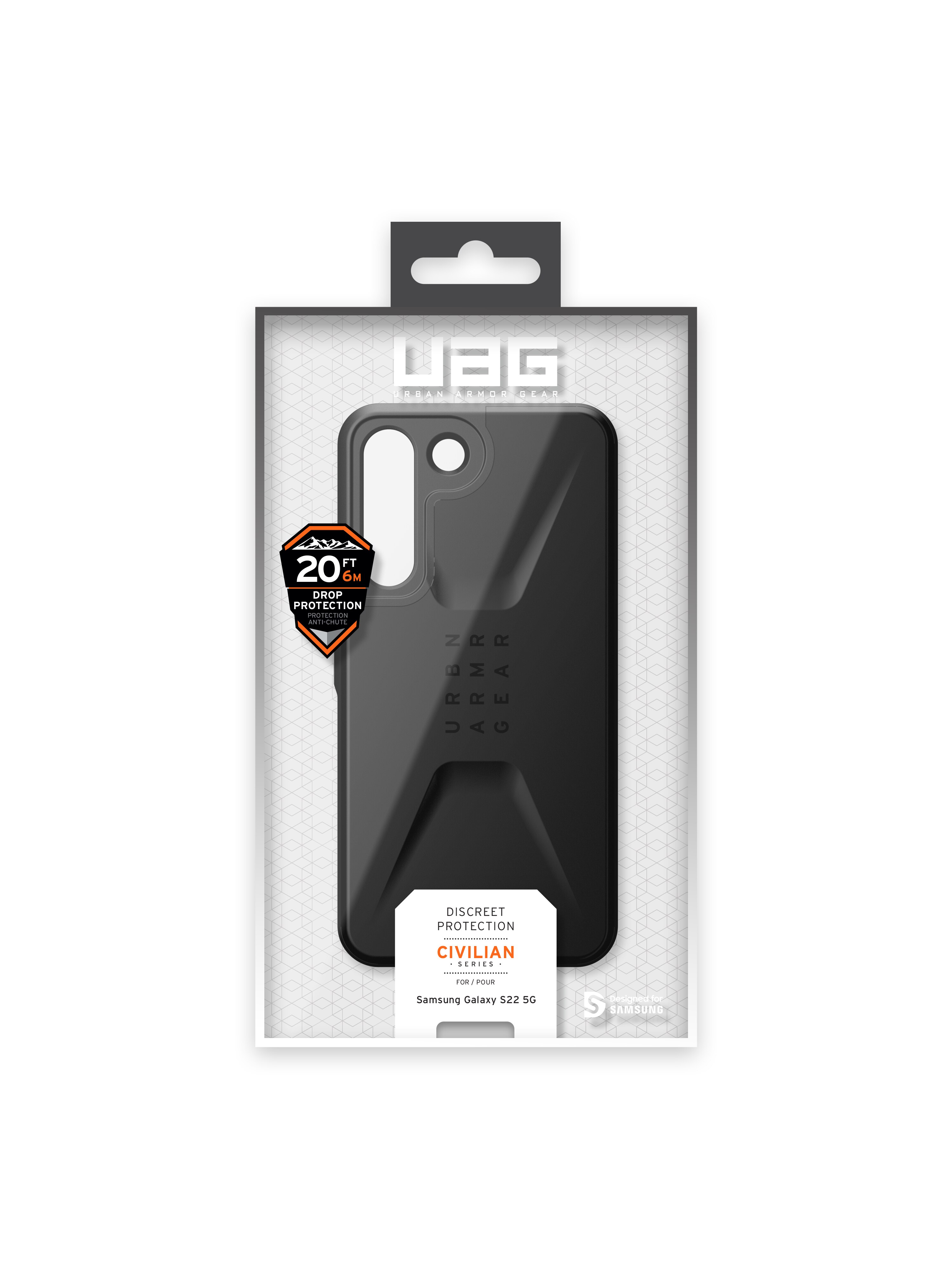 Galaxy S22 Civilian Series Case Black