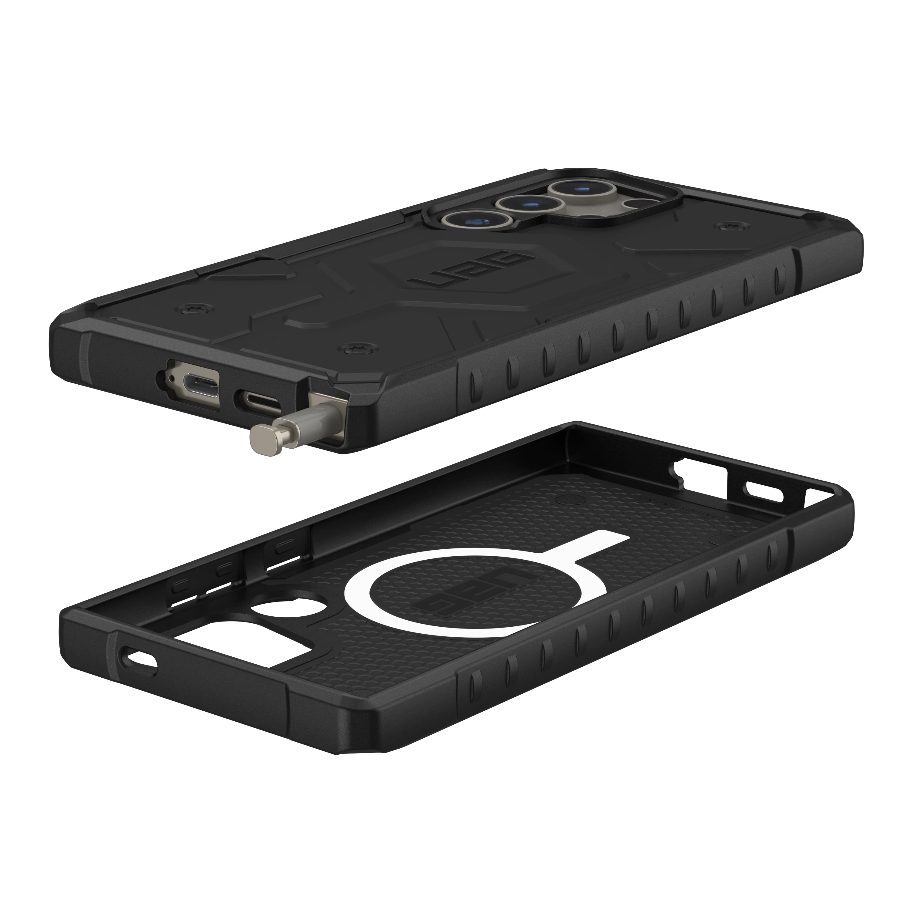Samsung Galaxy S24 Ultra Pathfinder MagSafe Case Black