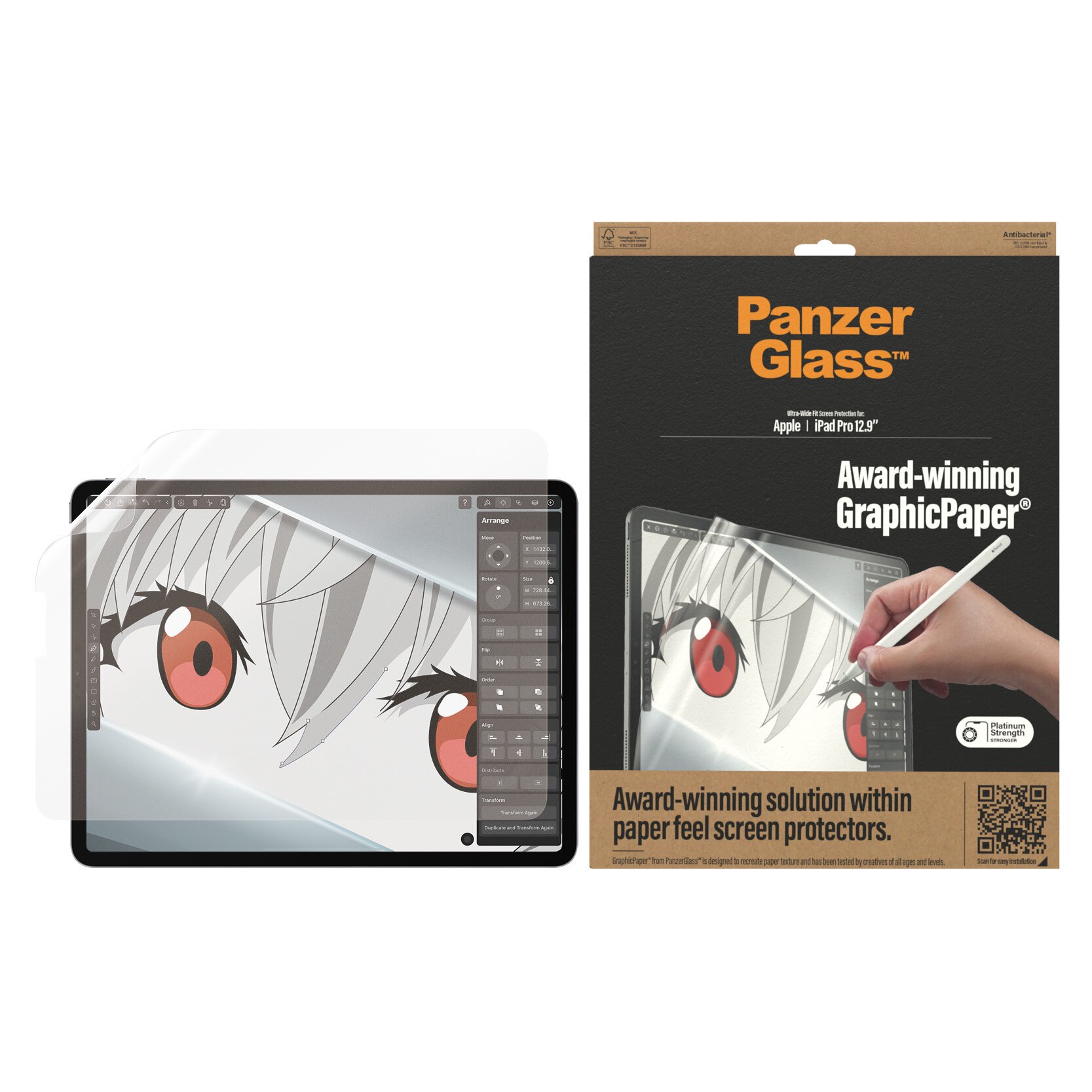 iPad Pro 12.9 6th Gen (2022) GraphicPaper Screen Protector