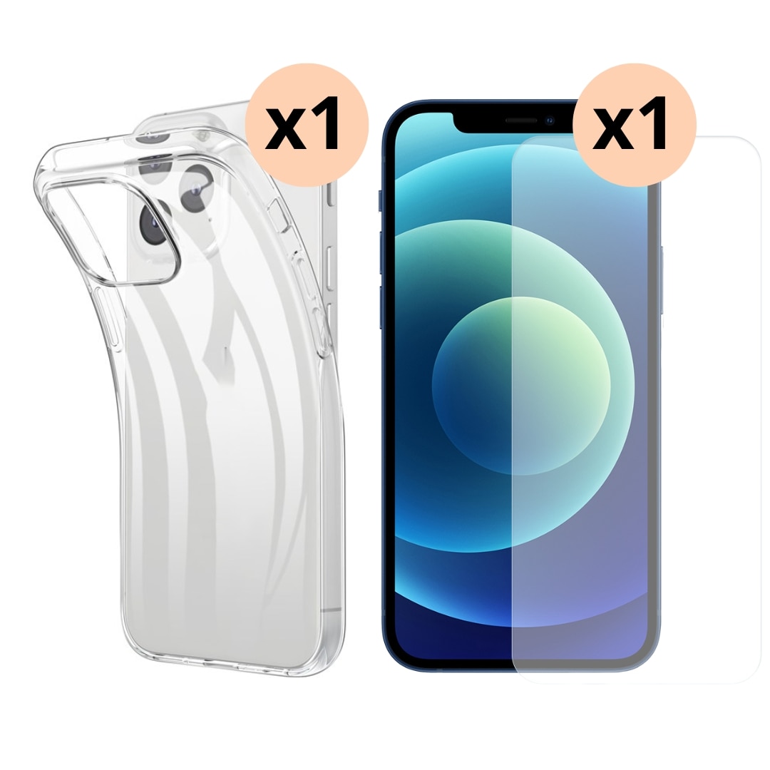 iPhone 14 Pro Max Kit med Skal och Skärmskydd