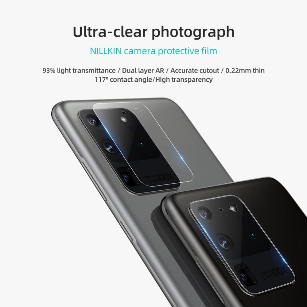 0.22mm InvisiFilm Kameraskydd Galaxy S20 Ultra (2-pack)