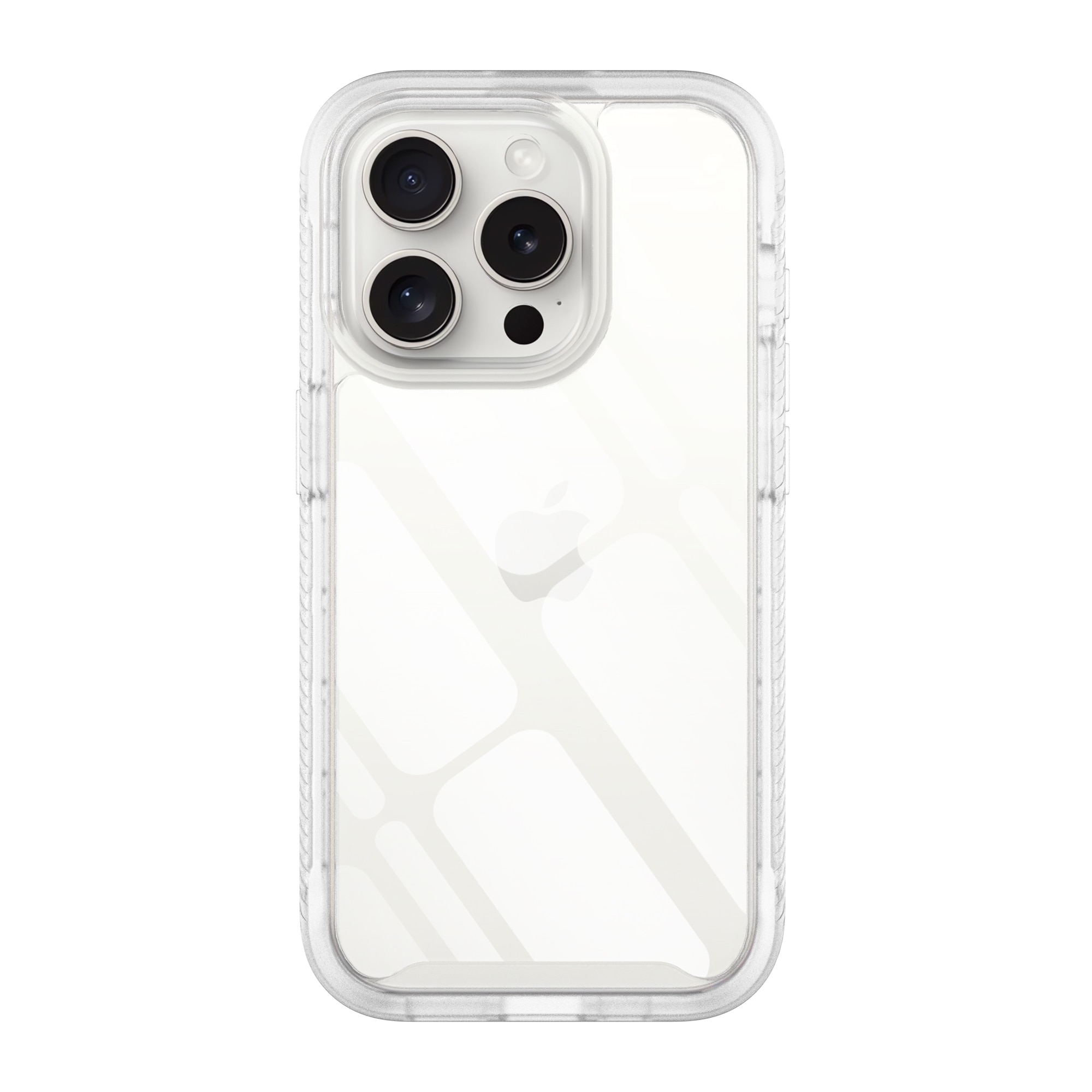 Full Protection Case iPhone 15 Pro Max Genomskinlig