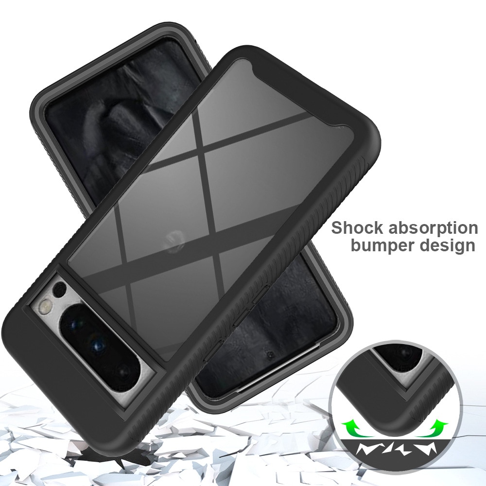 Full Protection Case Google Pixel 8a svart