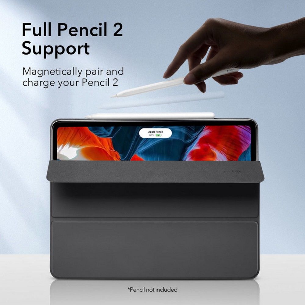 Rebound Magnetic Case iPad Pro 12.9 5th Gen (2021) Black