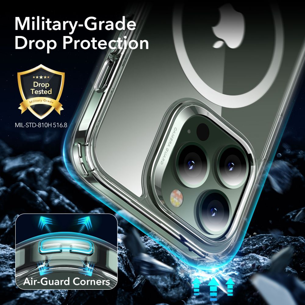 Classic Hybrid HaloLock MagSafe iPhone 13 Pro Max Genomskinlig