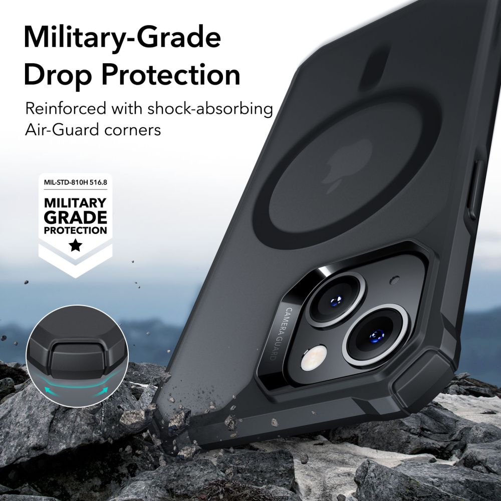 Air Armor HaloLock MagSafe iPhone 14 Pro Max Frosted Black