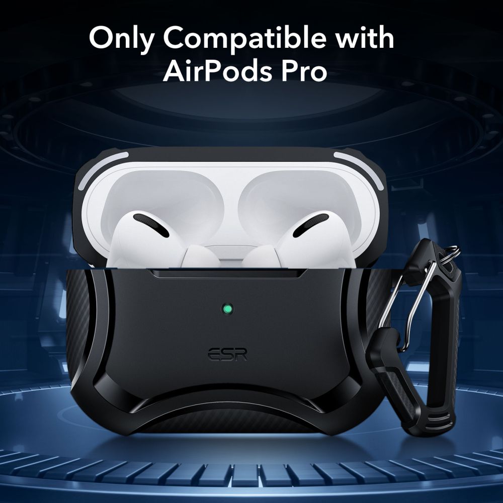 Cyber Armor HaloLock MagSafe Skal Apple AirPods Pro 1/2 Black