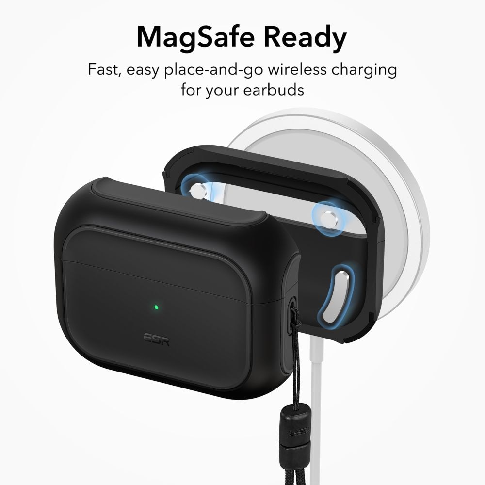 Orbit HaloLock Magsafe Skal Apple AirPods Pro Black