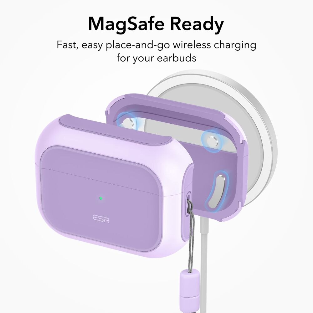 Orbit HaloLock Magsafe Skal  Apple AirPods Pro 2 Lavender