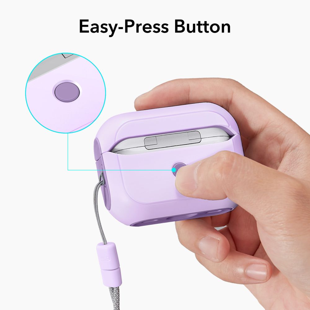 Orbit HaloLock Magsafe Skal  Apple AirPods Pro 2 Lavender