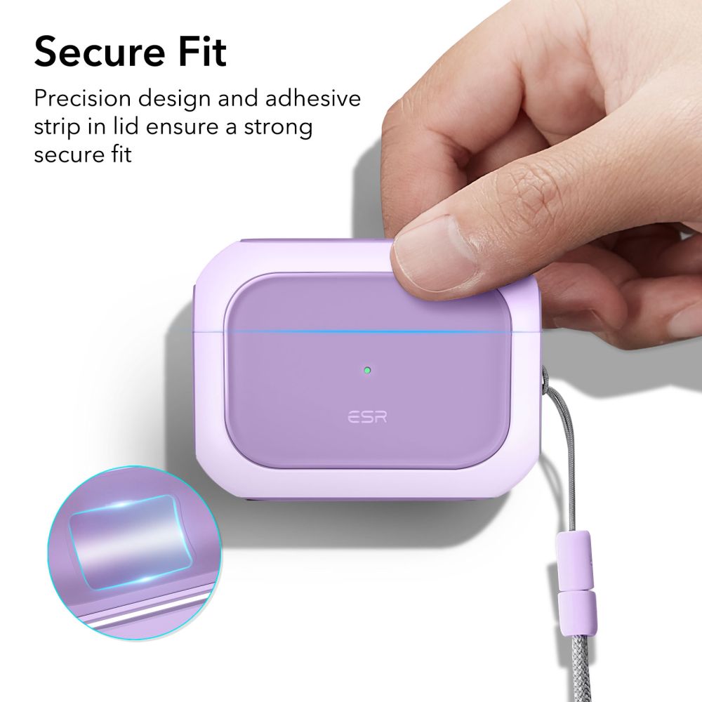 Orbit HaloLock Magsafe Skal  Apple AirPods Pro 2 Lavender