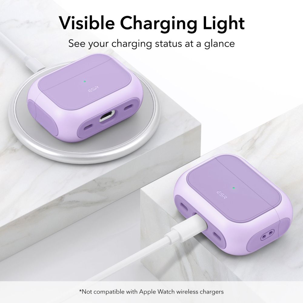 Orbit HaloLock Magsafe Skal  Apple AirPods Pro 2 Lavender