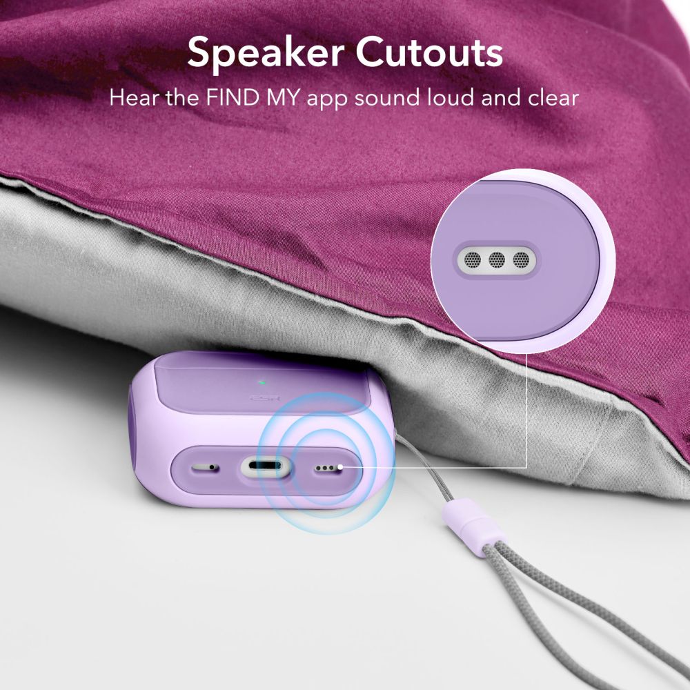 Orbit HaloLock Magsafe Skal  Apple AirPods Pro 2 Lavender