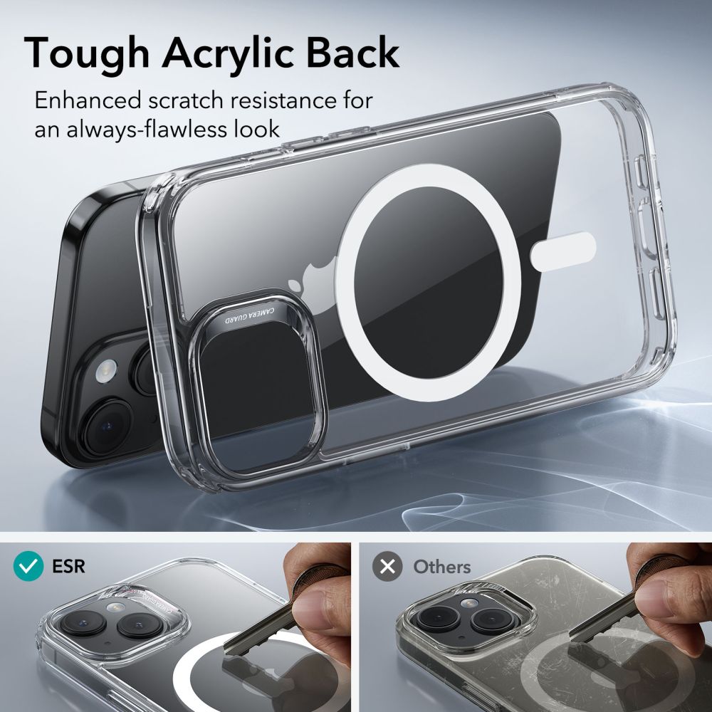Classic Hybrid HaloLock MagSafe iPhone 15 Clear
