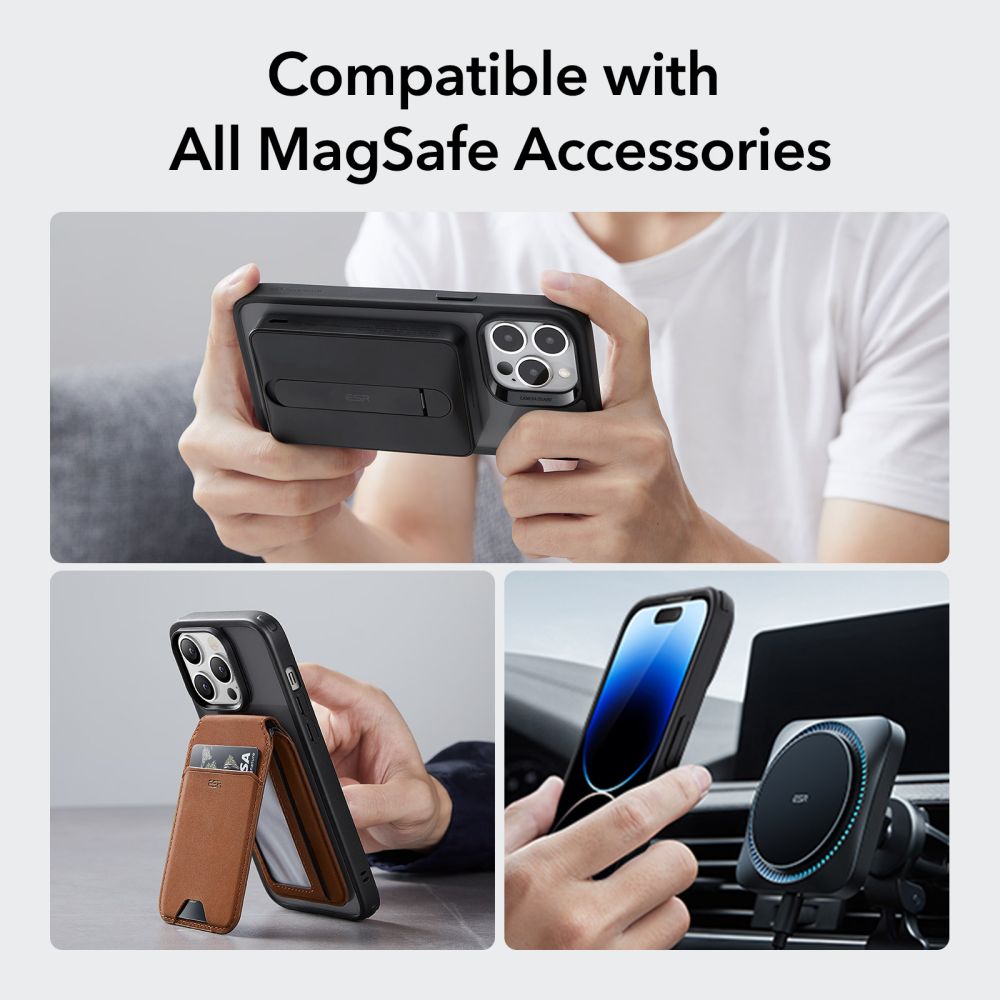 Classic Hybrid HaloLock MagSafe iPhone 14 Pro Svart