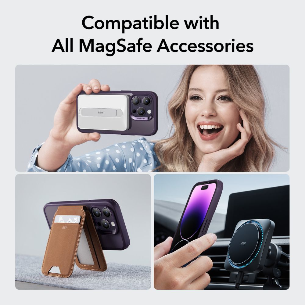 Classic Hybrid HaloLock MagSafe iPhone 14 Pro Max Lila