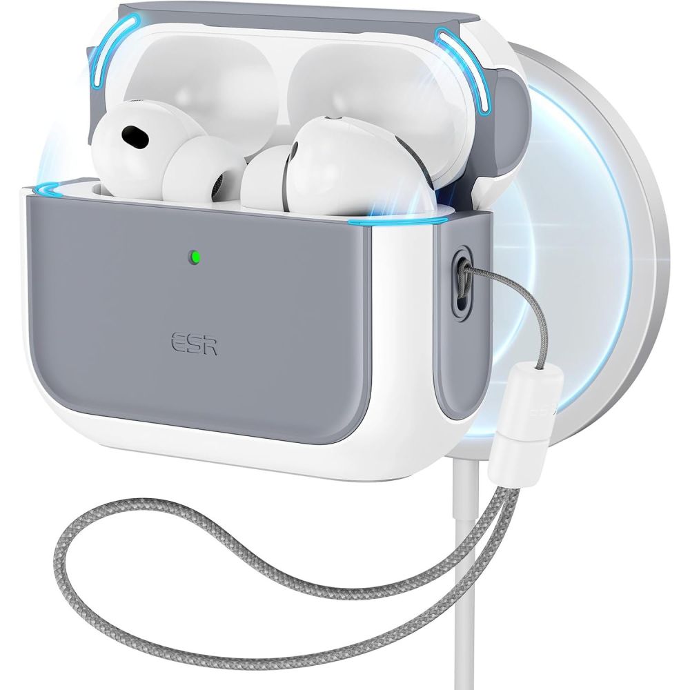 Orbit HaloLock Magsafe Skal Apple AirPods Pro 3 Vit